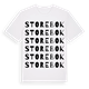 Store Bok ordlek t-shirt