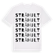 Stråhult ordlek t-shirt