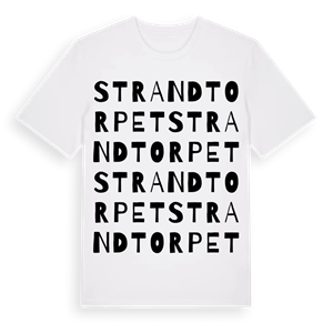 Strandtorpet ordlek t-shirt – ekologisk bomull t-shirt från Pinshirt