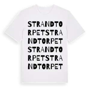 Strandtorpet ordlek t-shirt – ekologisk bomull t-shirt från Pinshirt