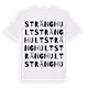 Stränghult ordlek t-shirt
