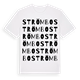 Strömbo ordlek t-shirt
