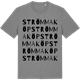 Mid Heather Gray t-shirt med Strömmaköp ordlek t-shirt