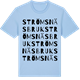 Blue Soul t-shirt med Strömsnäsbruk ordlek t-shirt