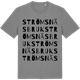 Mid Heather Gray t-shirt med Strömsnäsbruk ordlek t-shirt