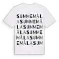 Summemåla ordlek t-shirt