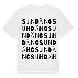 Sundäng ordlek t-shirt – ekologisk bomull t-shirt från Pinshirt