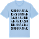 Blue Soul t-shirt med Sunnanåkra ordlek t-shirt
