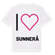 Jag älskar Sunnerå t-shirt stort tryck