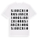 Sunnerborg ordlek t-shirt