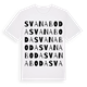 Svanaboda ordlek t-shirt