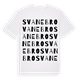 Svanebro ordlek t-shirt