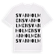 Svanholmen ordlek t-shirt