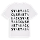 Svartabäck ordlek t-shirt