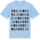 Blue Soul t-shirt med Sveaholm ordlek t-shirt
