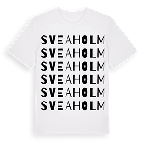 Sveaholm ordlek t-shirt – ekologisk bomull t-shirt från Pinshirt