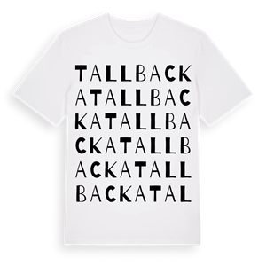 Tallbacka ordlek t-shirt – ekologisk bomull t-shirt från Pinshirt
