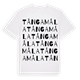 Tångamåla ordlek t-shirt