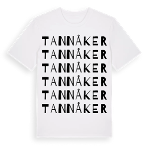 Tannåker ordlek t-shirt – ekologisk bomull t-shirt från Pinshirt