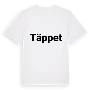 Täppet fetstil t-shirt – ekologisk bomull t-shirt från Pinshirt