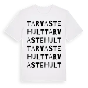 Tarvastehult ordlek t-shirt – ekologisk bomull t-shirt från Pinshirt