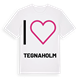 Jag älskar Tegnaholm t-shirt stort tryck