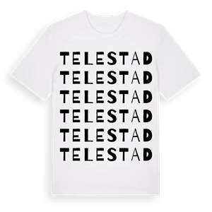 Telestad ordlek t-shirt – ekologisk bomull t-shirt från Pinshirt