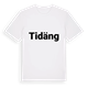 Tidäng fetstil t-shirt