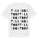 Tillingatorp ordlek t-shirt