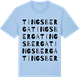 Blue Soul t-shirt med Tingsberga ordlek t-shirt