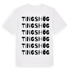 Tingshög ordlek t-shirt – ekologisk bomull t-shirt från Pinshirt