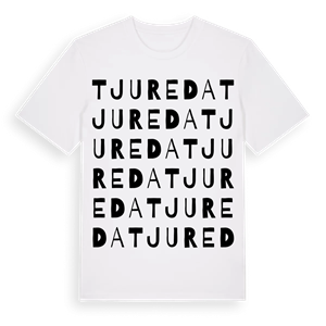 Tjureda ordlek t-shirt – ekologisk bomull t-shirt från Pinshirt