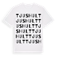 Tjushult ordlek t-shirt