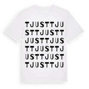 Tjust ordlek t-shirt – ekologisk bomull t-shirt från Pinshirt