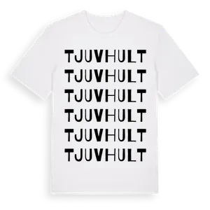 Tjuvhult ordlek t-shirt – ekologisk bomull t-shirt från Pinshirt