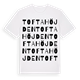 Toftahöjden ordlek t-shirt