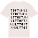 Vintage White t-shirt med Toftahult ordlek t-shirt