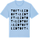 Blue Soul t-shirt med Toftaled ordlek t-shirt