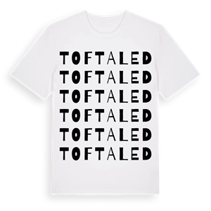 Toftaled ordlek t-shirt – ekologisk bomull t-shirt från Pinshirt