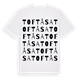 Toftåsa ordlek t-shirt