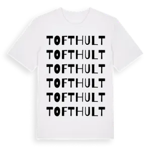 Tofthult ordlek t-shirt – ekologisk bomull t-shirt från Pinshirt