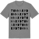 Mid Heather Gray t-shirt med Tommaryd ordlek t-shirt