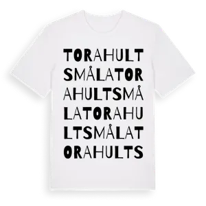 Torahultsmåla ordlek t-shirt – ekologisk bomull t-shirt från Pinshirt