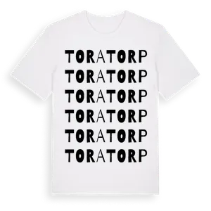 Toratorp ordlek t-shirt – ekologisk bomull t-shirt från Pinshirt
