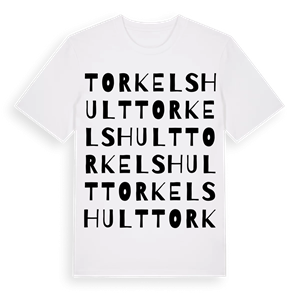 Torkelshult ordlek t-shirt – ekologisk bomull t-shirt från Pinshirt