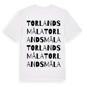 Torlandsmåla ordlek t-shirt – ekologisk bomull t-shirt från Pinshirt