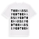 Tormansbygd ordlek t-shirt