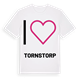 Jag älskar Tornstorp t-shirt stort tryck