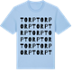 Blue Soul t-shirt med Torp ordlek t-shirt