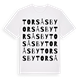 Torsås By ordlek t-shirt